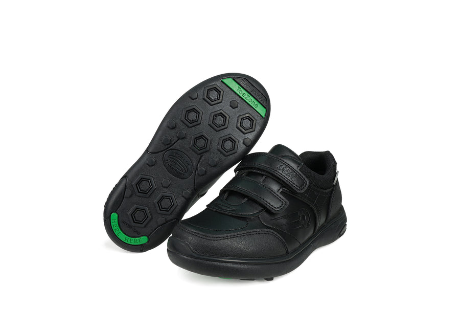 HARRY - Boys Vegan Football Rip-Tape School Shoes