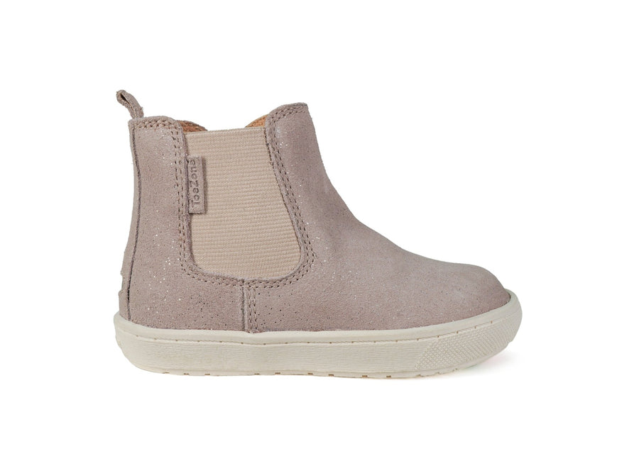 ALMA - Girls' Pink Suede Gusset Boot All Girls ToeZone Footwear