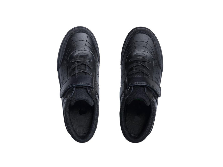 ToeZone Ethan Black Trainer School Shoe Boys School Shoes All Boys ToeZone Footwear